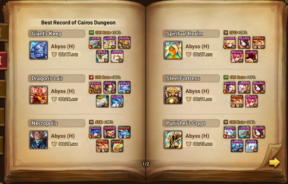 6× LD5 (Zerath, Grogen, Light Hwoarang, Seimei, Valantis, Miruel and Graciah) screenshot 11