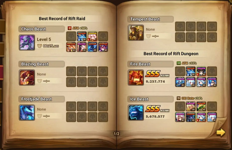 6× LD5 (Zerath, Grogen, Light Hwoarang, Seimei, Valantis, Miruel and Graciah) screenshot 13