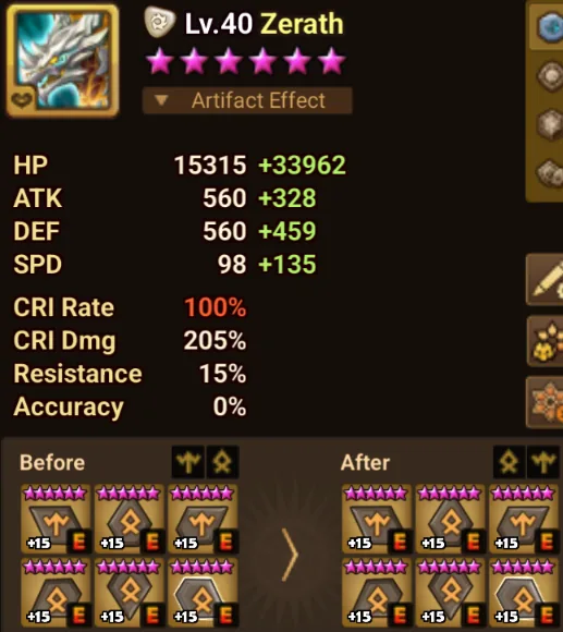 6× LD5 (Zerath, Grogen, Light Hwoarang, Seimei, Valantis, Miruel and Graciah) screenshot 15
