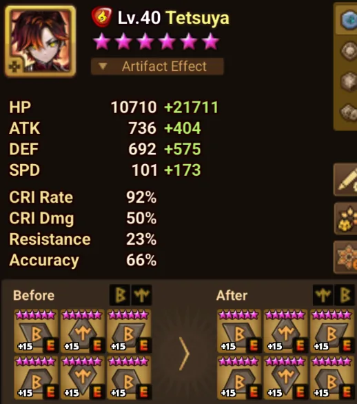 6× LD5 (Zerath, Grogen, Light Hwoarang, Seimei, Valantis, Miruel and Graciah) screenshot 16
