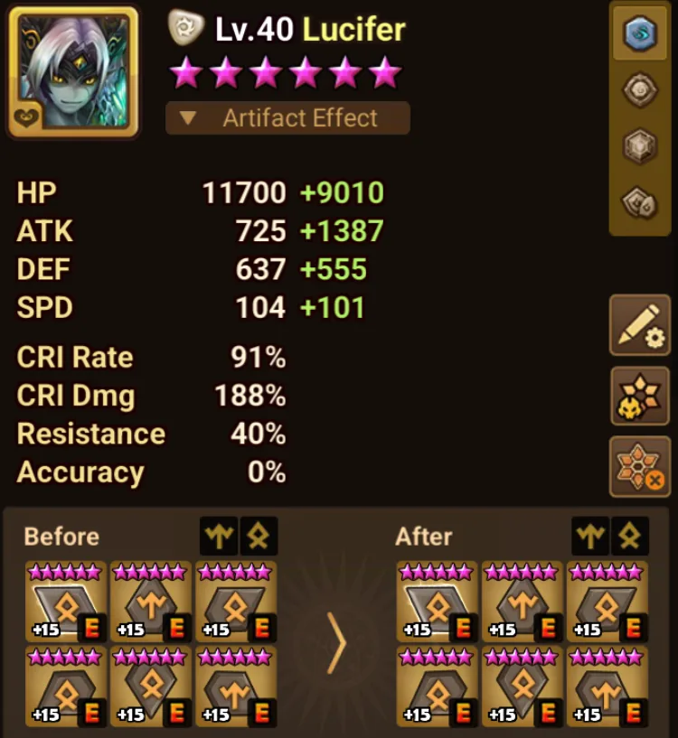 9× LD5 (Lucifer, Beelzebub, Son Zhang Lao, Light Werner, Ongyouki, Seimei, Vancliffe, Ian, Bella) screenshot 19