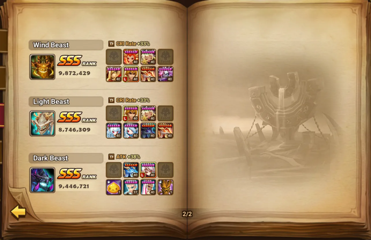 13× LD5 (Dark Megumi Fushiguro, Lora, Artamiel, Fermion, Craig, Light White Tiger Blade Master, Celia, Ongyouki, Ian, Ariana, Jaduel and Aepiah, Kiara, Mi Ying) screenshot 16