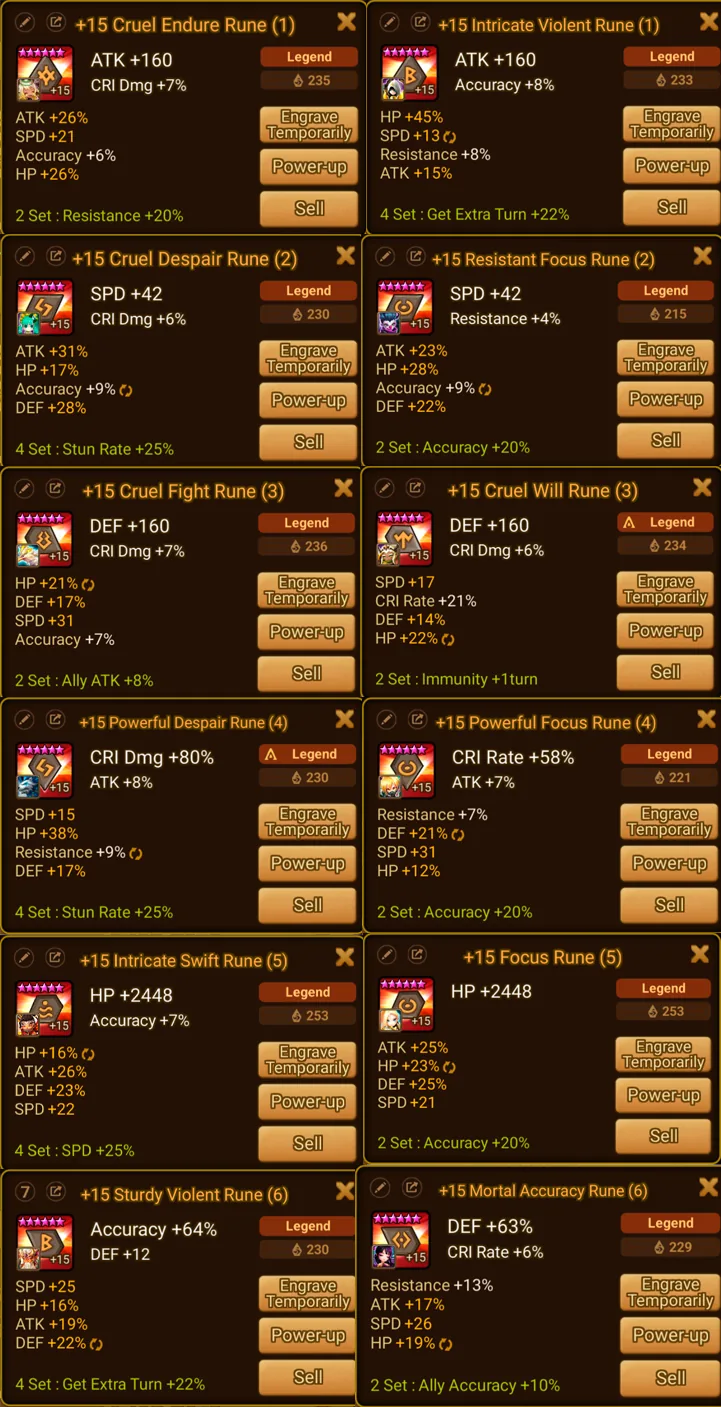 13× LD5 (Dark Megumi Fushiguro, Lora, Artamiel, Fermion, Craig, Light White Tiger Blade Master, Celia, Ongyouki, Ian, Ariana, Jaduel and Aepiah, Kiara, Mi Ying) screenshot 17