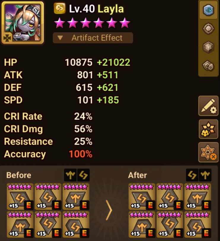 13× LD5 (Dark Megumi Fushiguro, Lora, Artamiel, Fermion, Craig, Light White Tiger Blade Master, Celia, Ongyouki, Ian, Ariana, Jaduel and Aepiah, Kiara, Mi Ying) screenshot 20