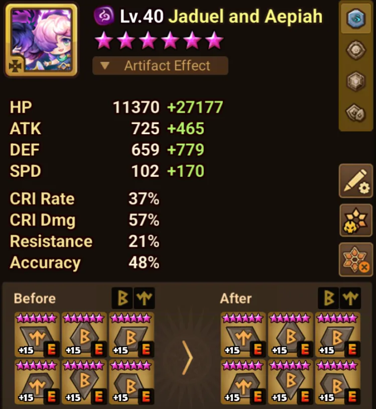 13× LD5 (Dark Megumi Fushiguro, Lora, Artamiel, Fermion, Craig, Light White Tiger Blade Master, Celia, Ongyouki, Ian, Ariana, Jaduel and Aepiah, Kiara, Mi Ying) screenshot 23