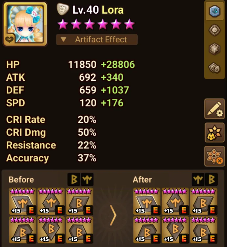 13× LD5 (Dark Megumi Fushiguro, Lora, Artamiel, Fermion, Craig, Light White Tiger Blade Master, Celia, Ongyouki, Ian, Ariana, Jaduel and Aepiah, Kiara, Mi Ying) screenshot 24
