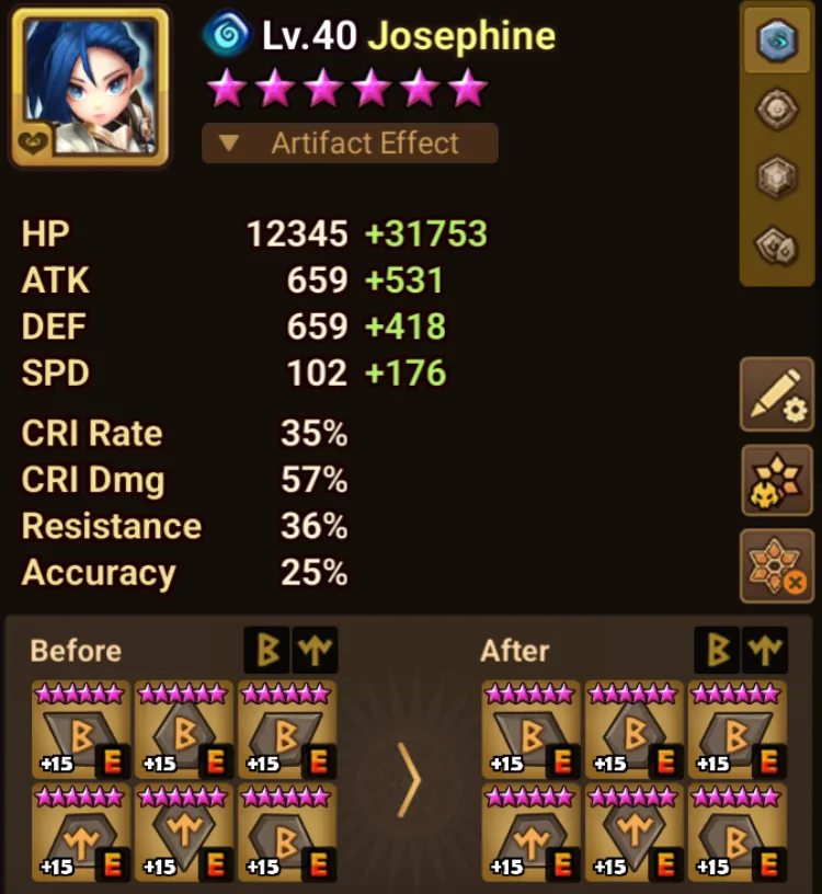 13× LD5 (Dark Megumi Fushiguro, Lora, Artamiel, Fermion, Craig, Light White Tiger Blade Master, Celia, Ongyouki, Ian, Ariana, Jaduel and Aepiah, Kiara, Mi Ying) screenshot 26