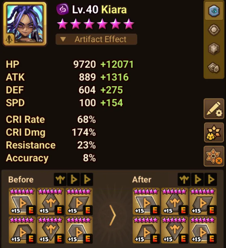 13× LD5 (Dark Megumi Fushiguro, Lora, Artamiel, Fermion, Craig, Light White Tiger Blade Master, Celia, Ongyouki, Ian, Ariana, Jaduel and Aepiah, Kiara, Mi Ying) screenshot 34