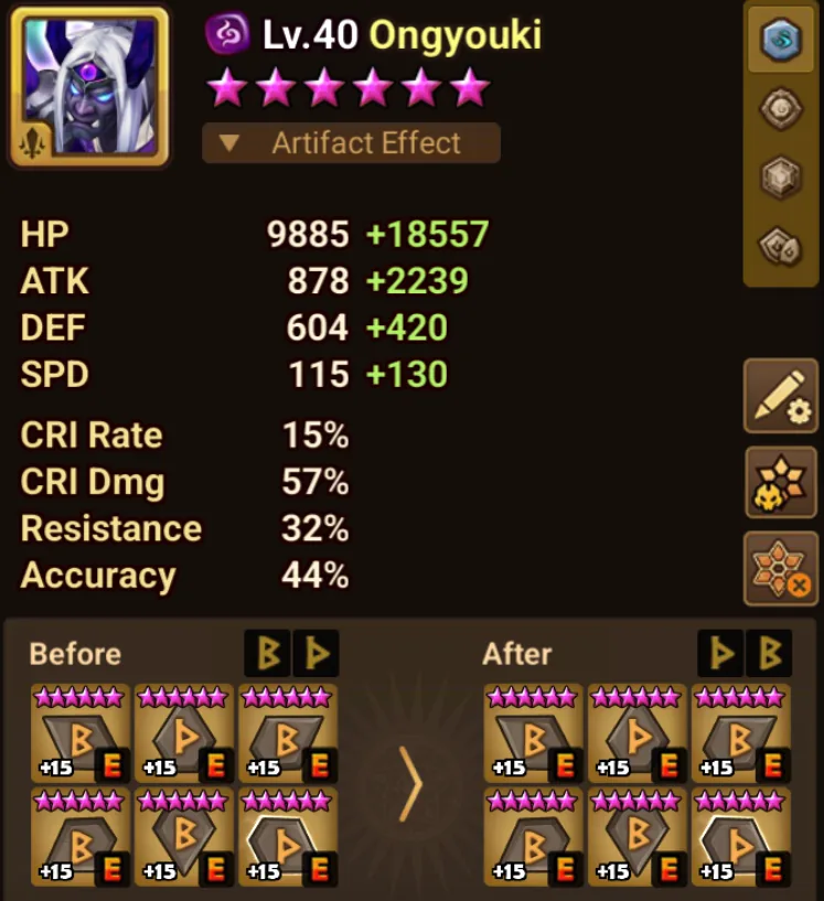 13× LD5 (Dark Megumi Fushiguro, Lora, Artamiel, Fermion, Craig, Light White Tiger Blade Master, Celia, Ongyouki, Ian, Ariana, Jaduel and Aepiah, Kiara, Mi Ying) screenshot 35