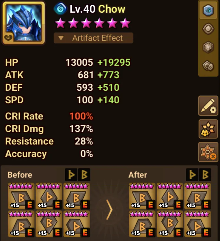 13× LD5 (Dark Megumi Fushiguro, Lora, Artamiel, Fermion, Craig, Light White Tiger Blade Master, Celia, Ongyouki, Ian, Ariana, Jaduel and Aepiah, Kiara, Mi Ying) screenshot 38