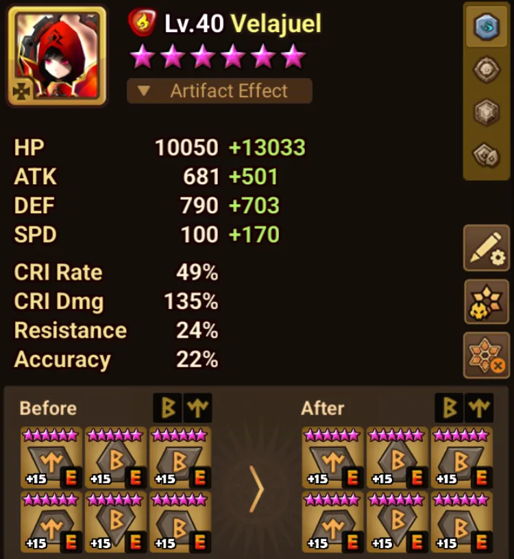 13× LD5 (Dark Megumi Fushiguro, Lora, Artamiel, Fermion, Craig, Light White Tiger Blade Master, Celia, Ongyouki, Ian, Ariana, Jaduel and Aepiah, Kiara, Mi Ying) screenshot 39