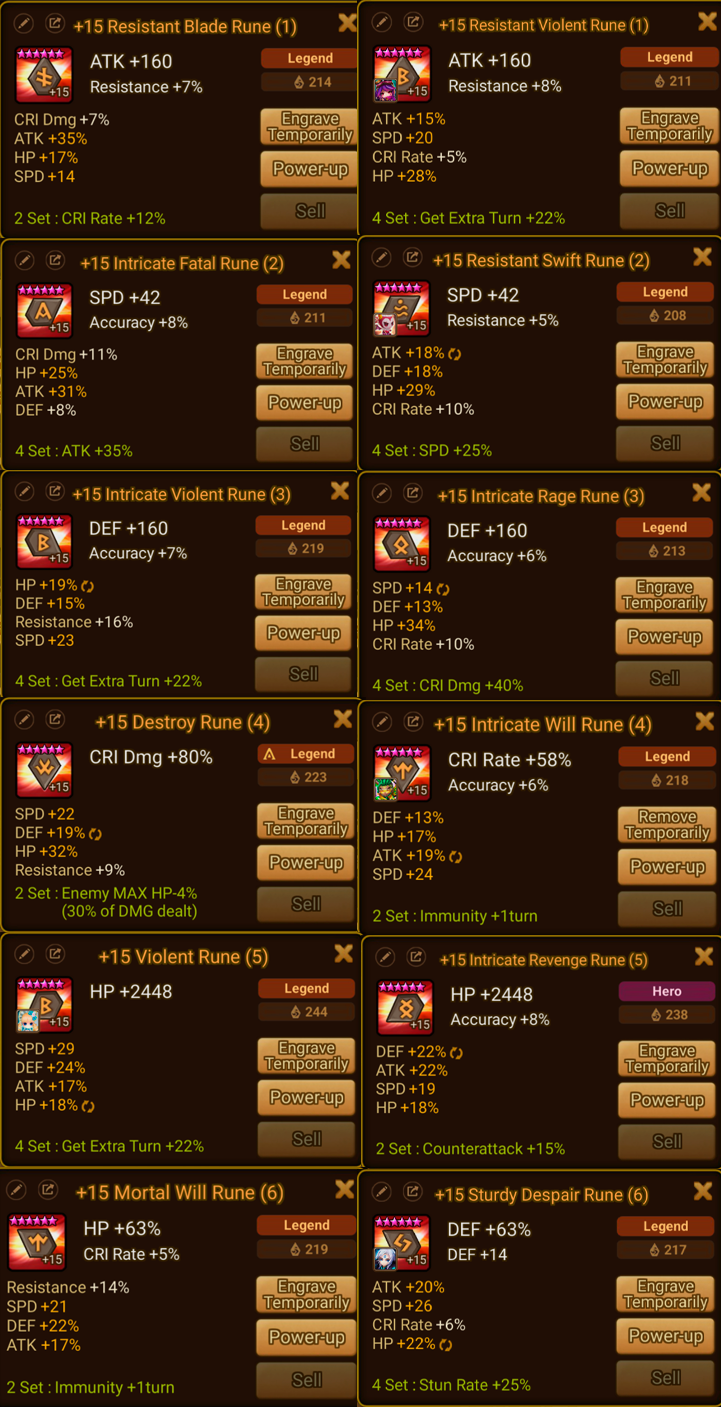 8× LD5 (Light Triss, Dark Triss, Lora, Maximilian, Zeratu, Shan, Julianne, Bella) screenshot 17