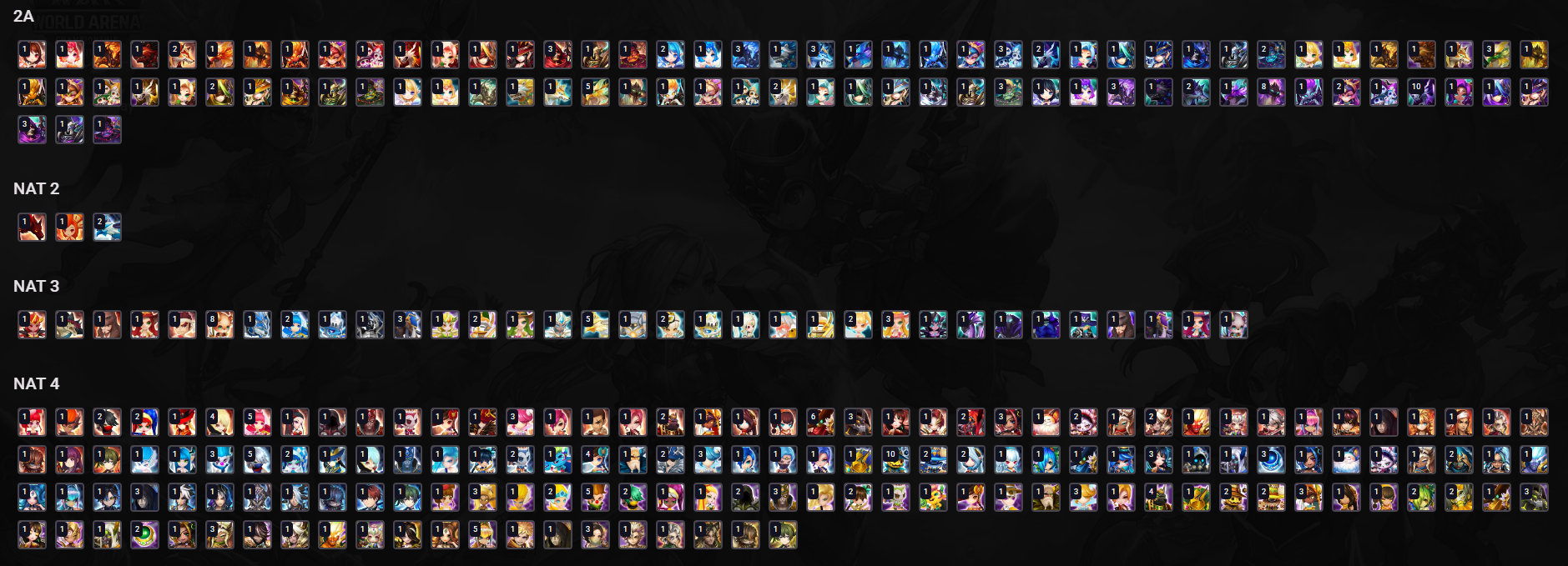 8× LD5 (Light Triss, Dark Triss, Lora, Maximilian, Zeratu, Shan, Julianne, Bella) screenshot 8