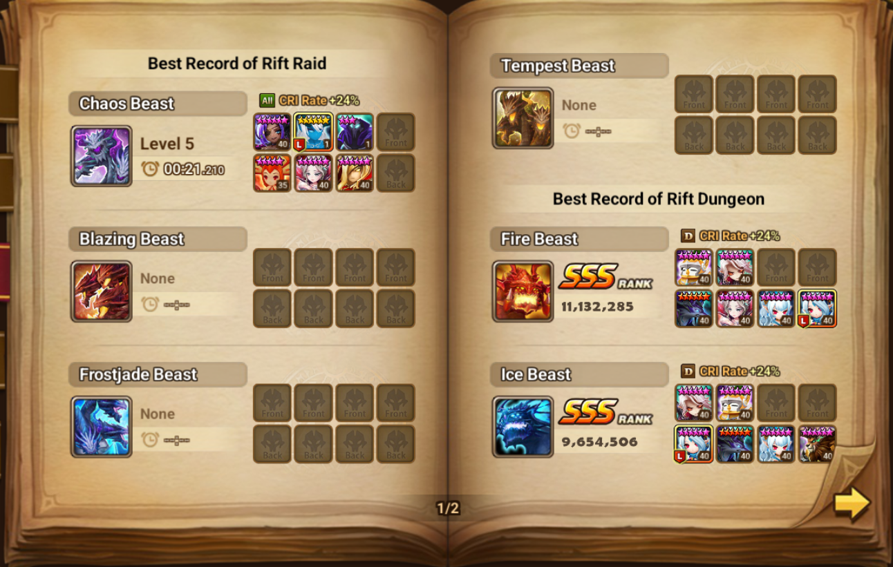 21× LD5 (Dark Stark, Dark Cookie, Ariana, Hanwul, Mookwol, Tian Lang, Isis, Nigong, Dark Old Wood, Elise, Dark Rick, Dark Geralt, Zenisek, Maya, Vancliffe, Bella, Sylvia x2, Rahul, Zeratu) screenshot 17