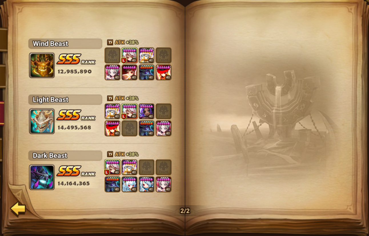 21× LD5 (Dark Stark, Dark Cookie, Ariana, Hanwul, Mookwol, Tian Lang, Isis, Nigong, Dark Old Wood, Elise, Dark Rick, Dark Geralt, Zenisek, Maya, Vancliffe, Bella, Sylvia x2, Rahul, Zeratu) screenshot 18