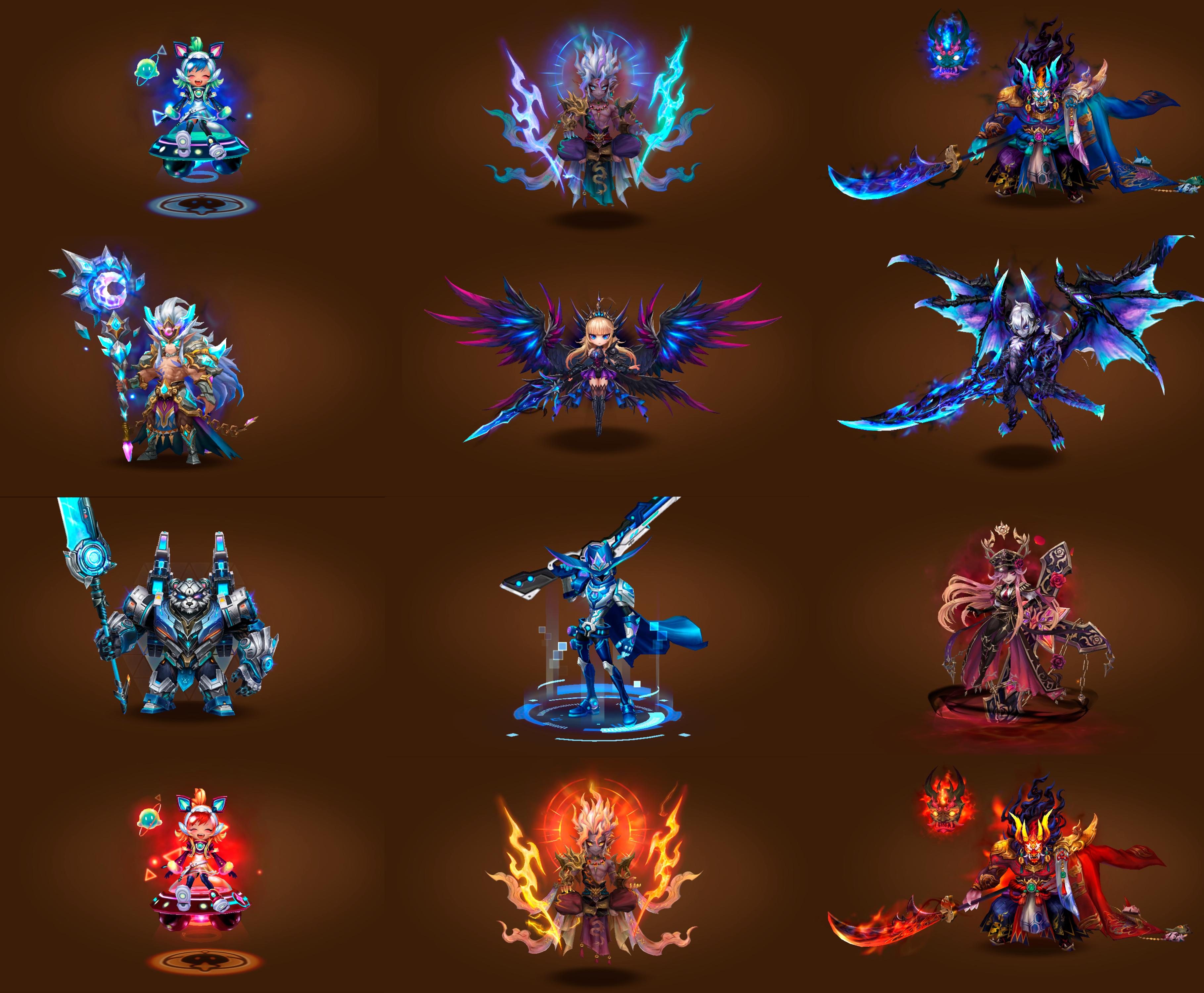 21× LD5 (Dark Stark, Dark Cookie, Ariana, Hanwul, Mookwol, Tian Lang, Isis, Nigong, Dark Old Wood, Elise, Dark Rick, Dark Geralt, Zenisek, Maya, Vancliffe, Bella, Sylvia x2, Rahul, Zeratu) screenshot 2