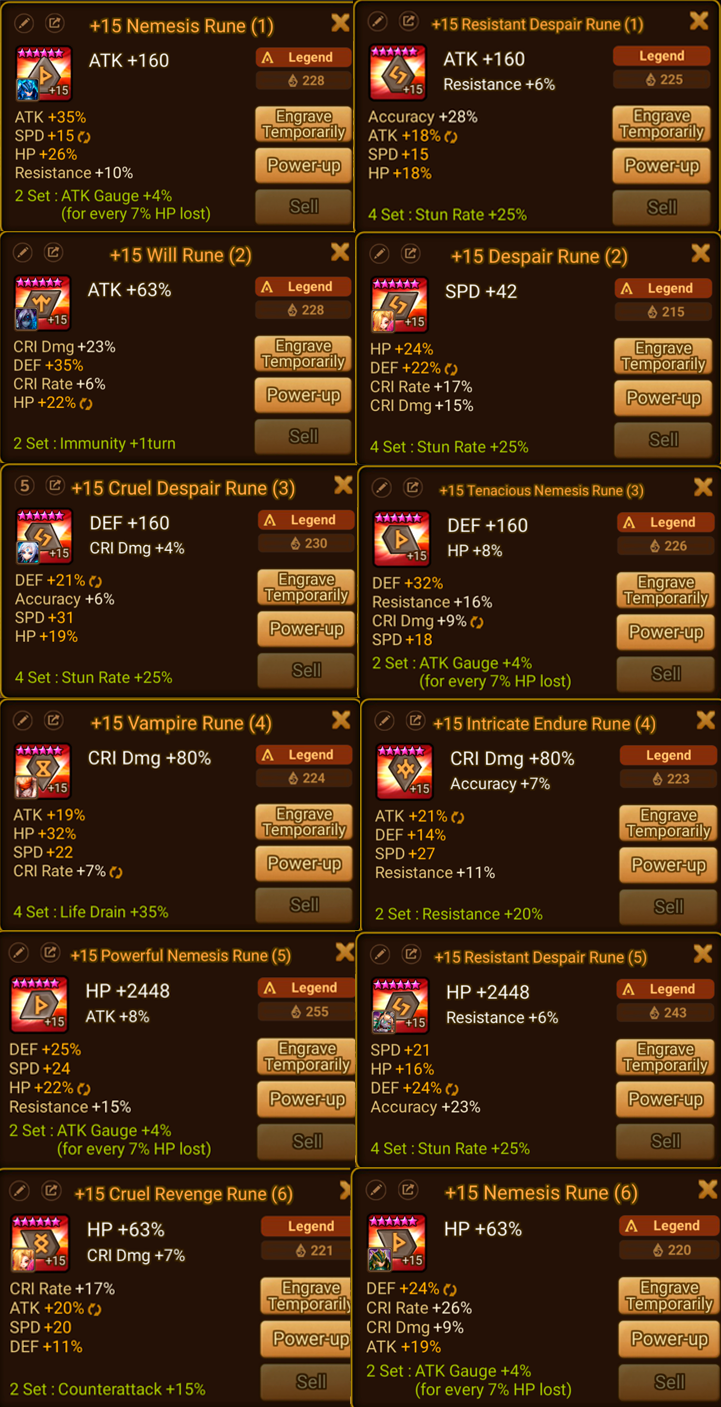 5× LD5 (Nephthys, Asima, Light Legolas, Qitian Dasheng, Gurkha) screenshot 15