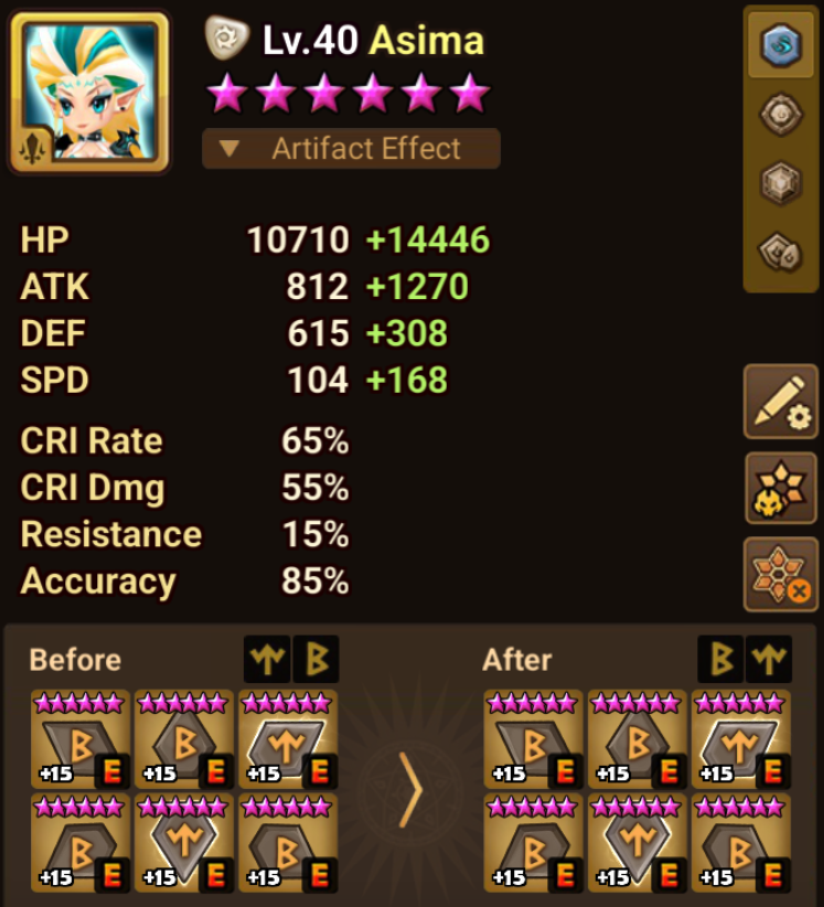 5× LD5 (Nephthys, Asima, Light Legolas, Qitian Dasheng, Gurkha) screenshot 17