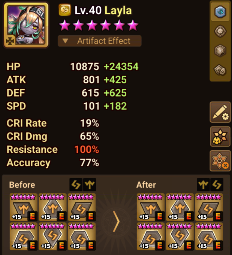 5× LD5 (Nephthys, Asima, Light Legolas, Qitian Dasheng, Gurkha) screenshot 21