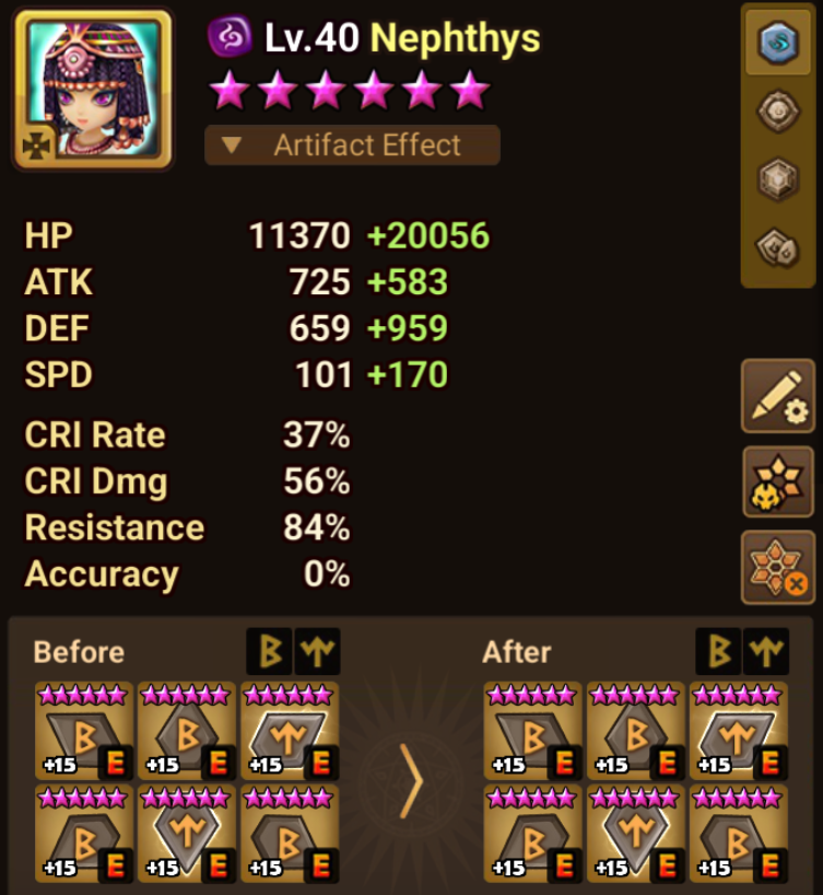 5× LD5 (Nephthys, Asima, Light Legolas, Qitian Dasheng, Gurkha) screenshot 23