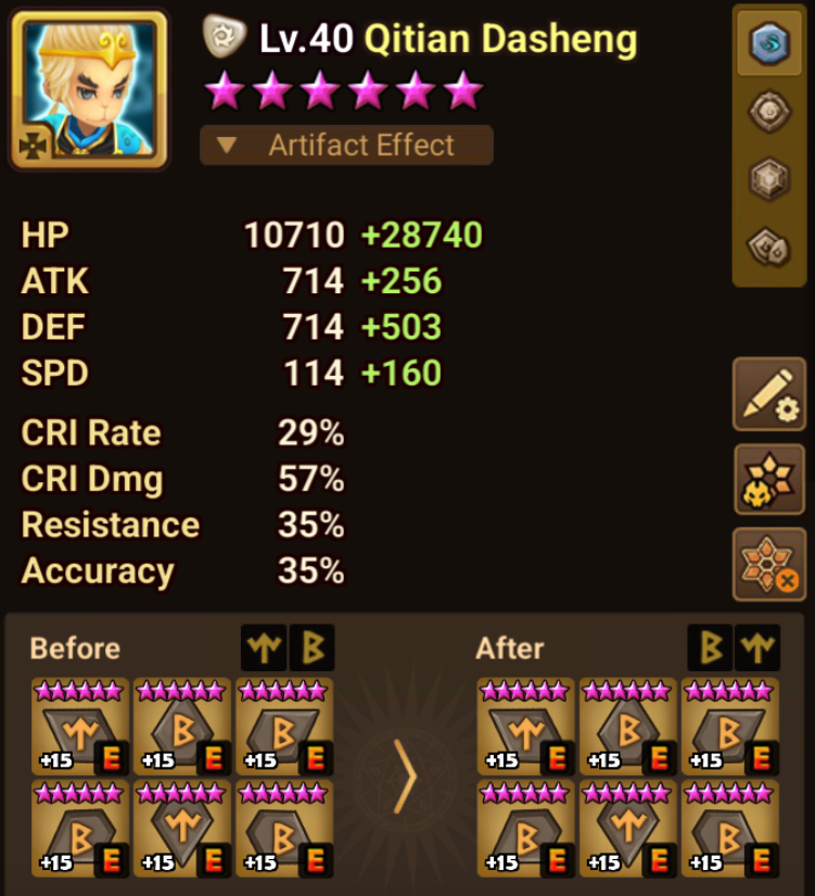 5× LD5 (Nephthys, Asima, Light Legolas, Qitian Dasheng, Gurkha) screenshot 34