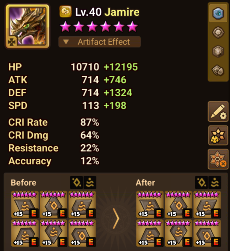 9× LD5 (Nephthys, Artamiel, Fermion, Dark Geralt, Lars, Dark Pure Vanilla Cookie, Ian, Veronica, Mookwol) screenshot 19