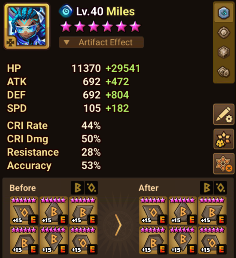 9× LD5 (Nephthys, Artamiel, Fermion, Dark Geralt, Lars, Dark Pure Vanilla Cookie, Ian, Veronica, Mookwol) screenshot 24