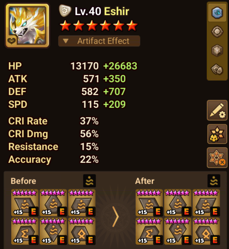 9× LD5 (Nephthys, Artamiel, Fermion, Dark Geralt, Lars, Dark Pure Vanilla Cookie, Ian, Veronica, Mookwol) screenshot 25