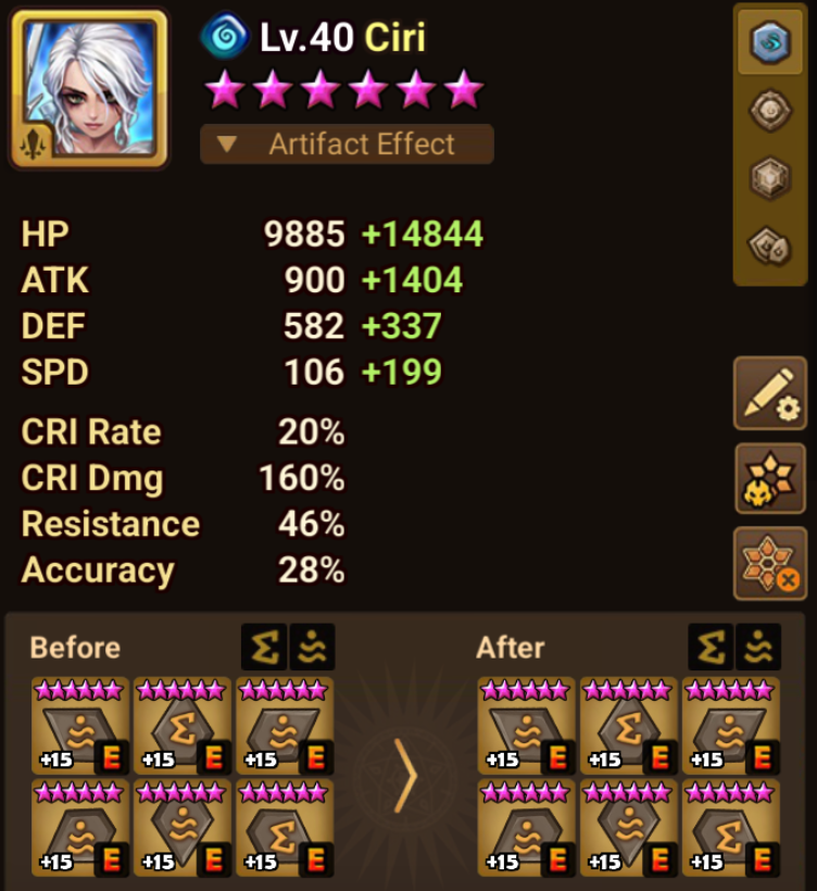 9× LD5 (Nephthys, Artamiel, Fermion, Dark Geralt, Lars, Dark Pure Vanilla Cookie, Ian, Veronica, Mookwol) screenshot 30