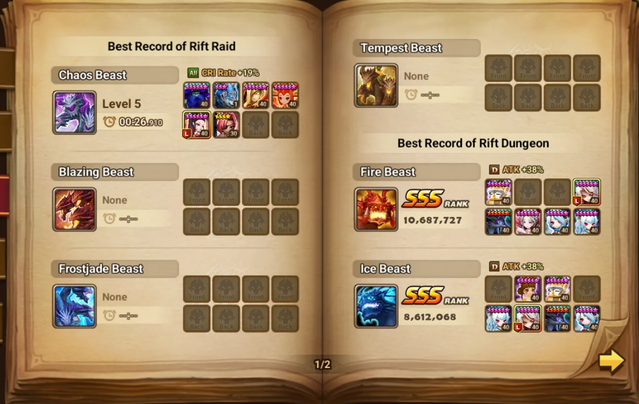8× LD5 (Giana, Laima, Nephthys, Isis, Dark Vermilion Bird Dancer, Light Aya, Hanwul, Dorothy) screenshot 16