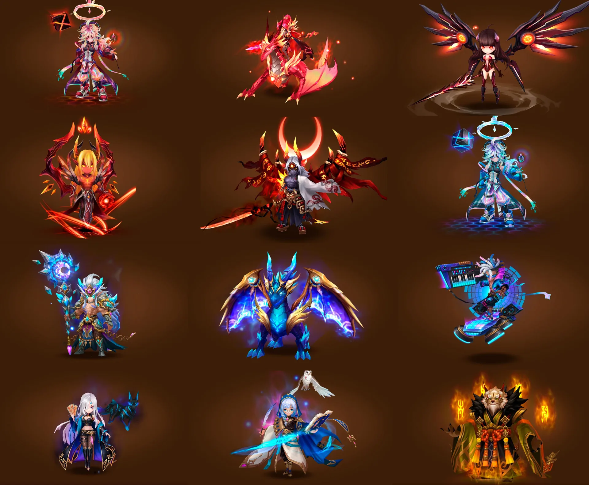8× LD5 (Giana, Laima, Nephthys, Isis, Dark Vermilion Bird Dancer, Light Aya, Hanwul, Dorothy) screenshot 2