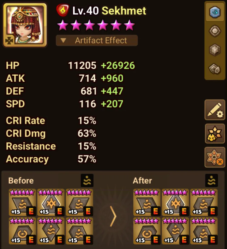 8× LD5 (Giana, Laima, Nephthys, Isis, Dark Vermilion Bird Dancer, Light Aya, Hanwul, Dorothy) screenshot 22