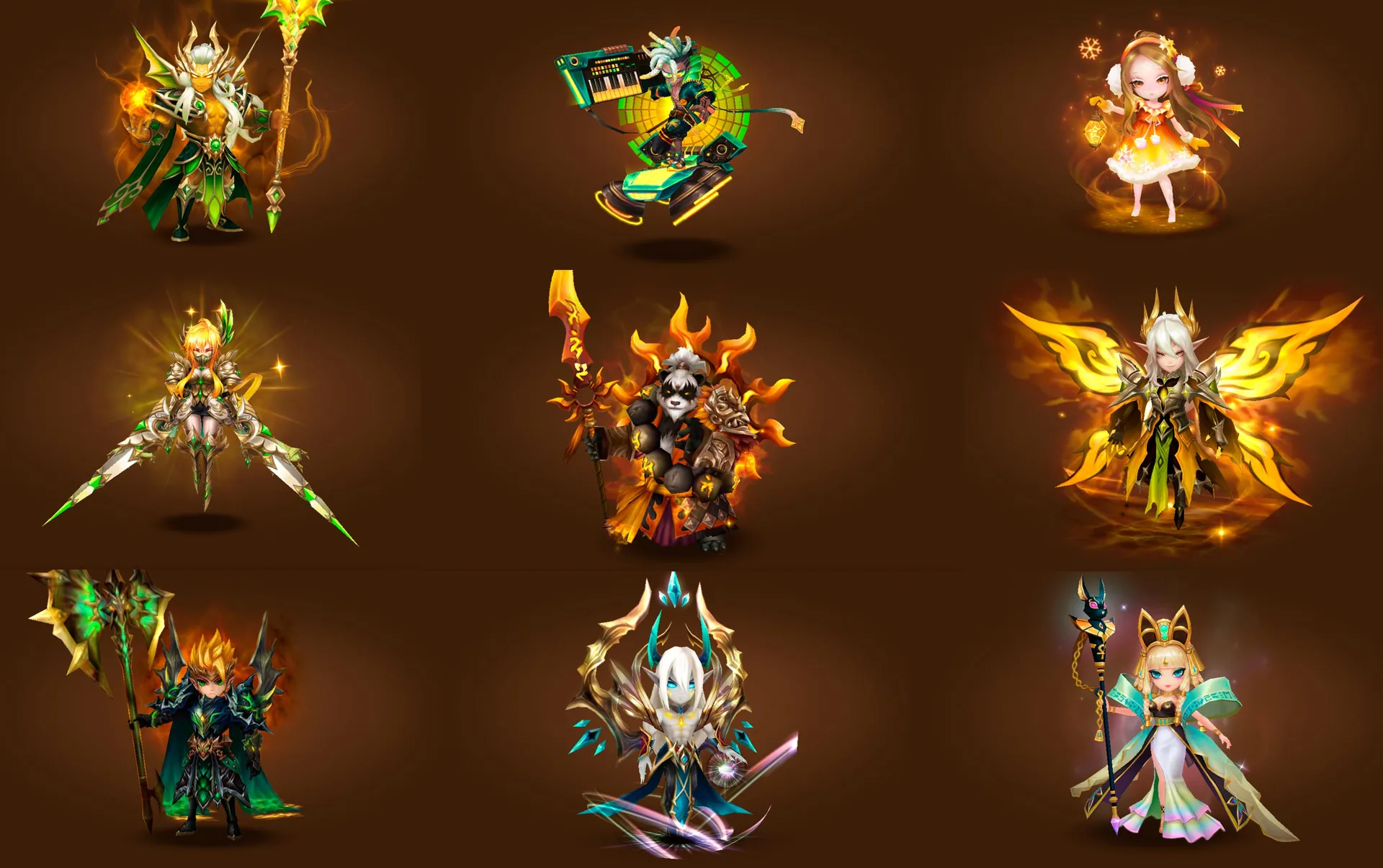 8× LD5 (Giana, Laima, Nephthys, Isis, Dark Vermilion Bird Dancer, Light Aya, Hanwul, Dorothy) screenshot 3