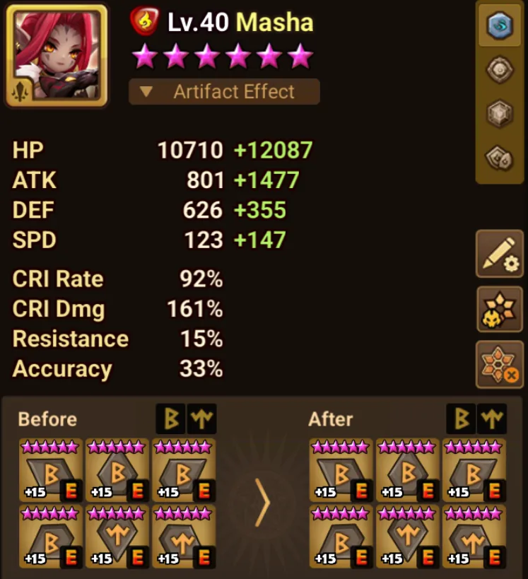 8× LD5 (Giana, Laima, Nephthys, Isis, Dark Vermilion Bird Dancer, Light Aya, Hanwul, Dorothy) screenshot 32