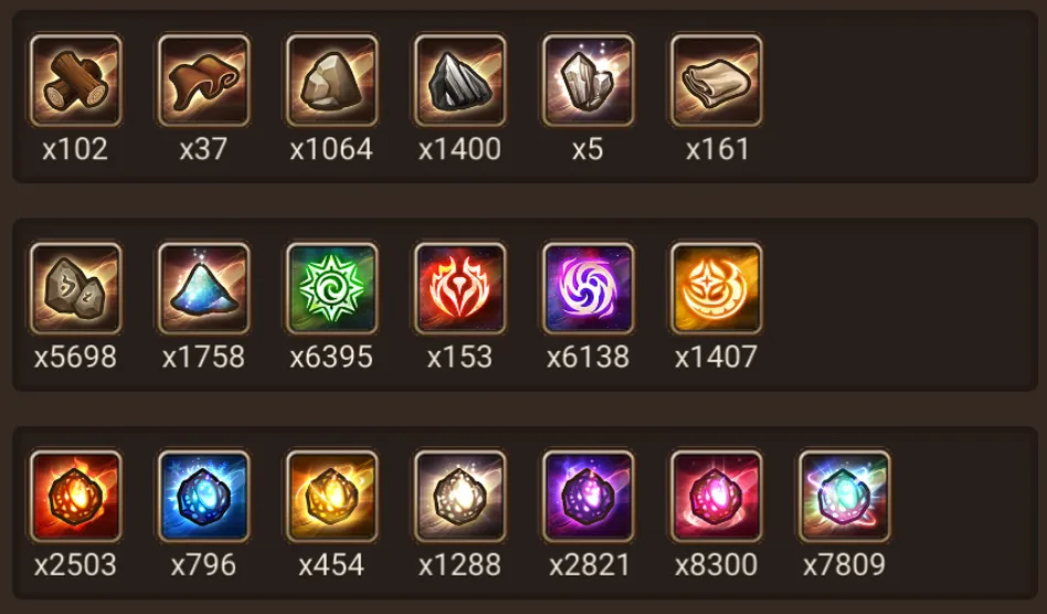8× LD5 (Giana, Laima, Nephthys, Isis, Dark Vermilion Bird Dancer, Light Aya, Hanwul, Dorothy) screenshot 39