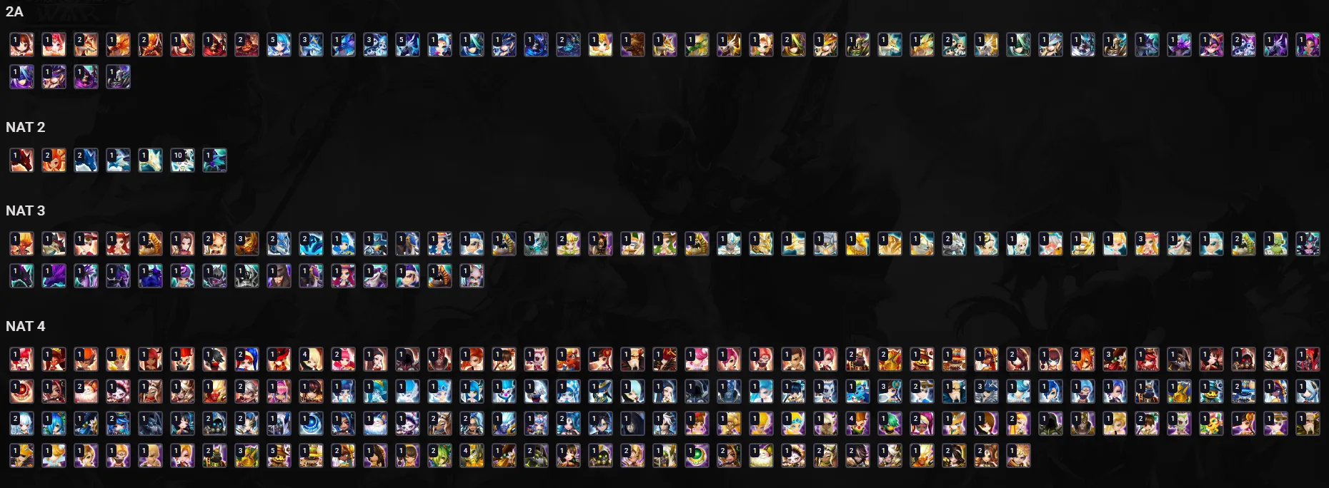 8× LD5 (Giana, Laima, Nephthys, Isis, Dark Vermilion Bird Dancer, Light Aya, Hanwul, Dorothy) screenshot 9