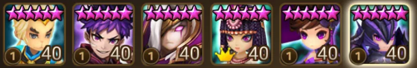 6× LD5 (Nephthys, Ragdoll, Wolyung, Qitian Dasheng, Dark Rick, Herteit)