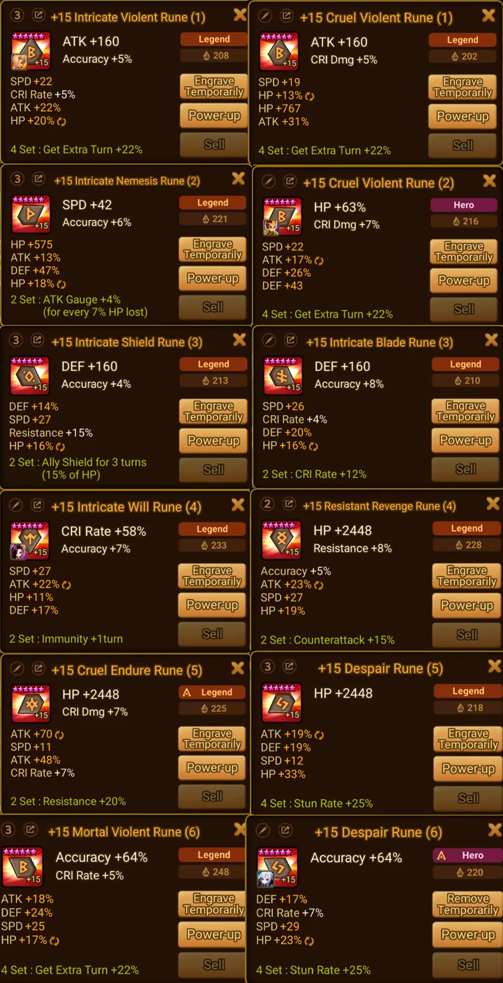10× LD5 (Light Eivor, Dark Kassandra, Giana, Valantis, Oberon, Artamiel, Mookwol, Alexandra, Mi Ying, Rahul) screenshot 16