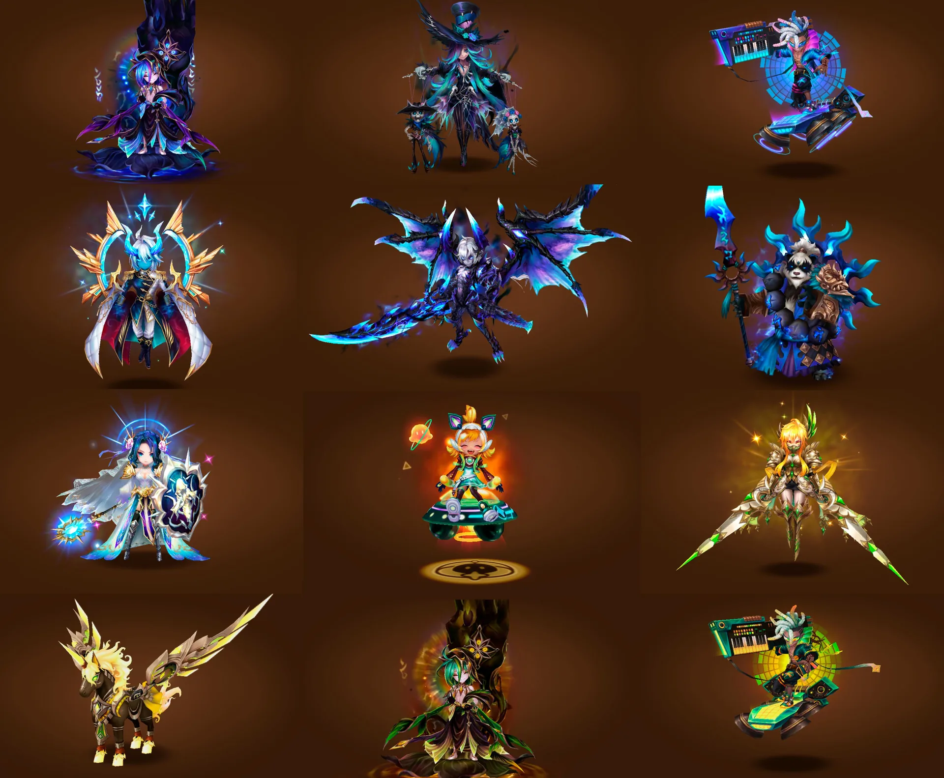 15× LD5 (Kovarci, Ariana, Hanwul, Tian Lang, Wedjat, Yeonhong, Qitian Dasheng, Akroma, Dark Stark, Onkgyouki, Nephthys, Manannan, Woonsa, Ragdoll, Cadiz) screenshot 3
