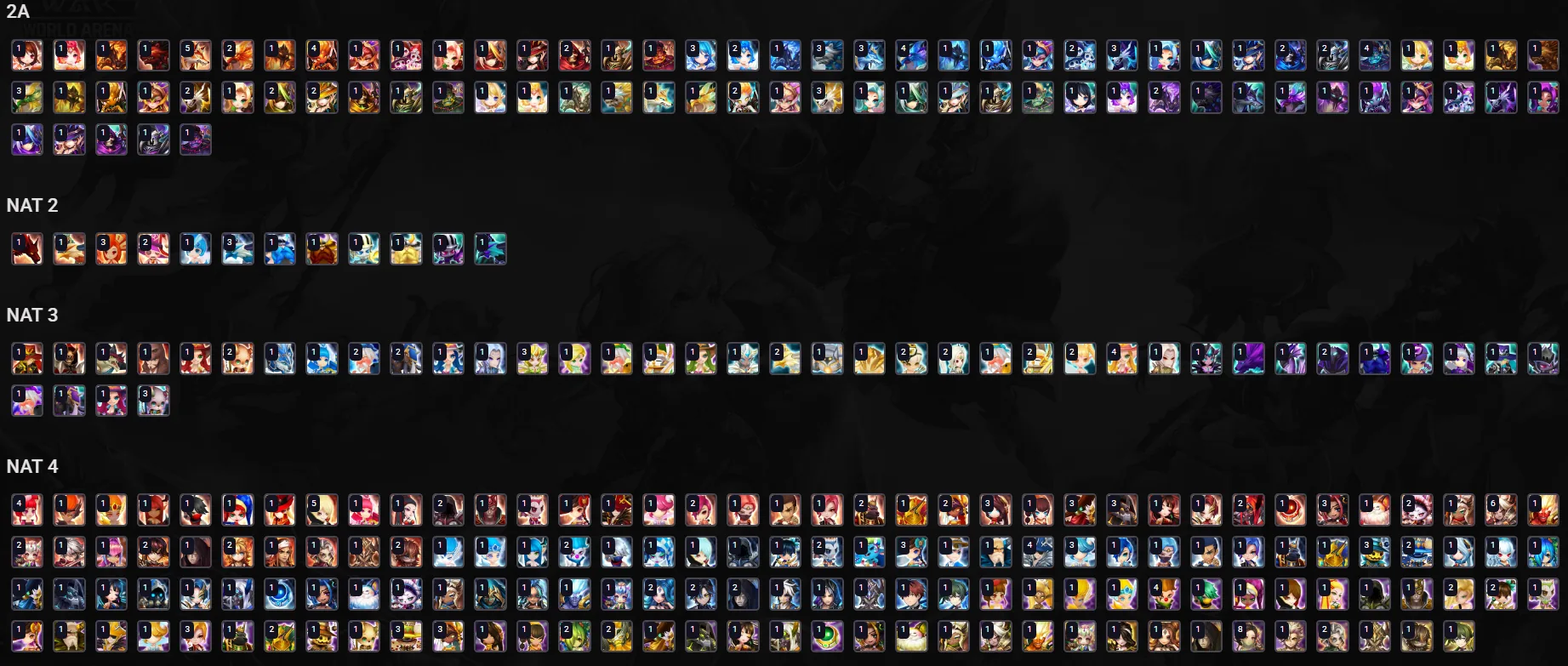 28× LD5 (Laima, Son Zhang Lao, Light Werner, Vivachel, Celia, Nyx, Dr. Albert, Dyeus, Audrey, Giselle, Shun, Valantis, Pontos, Elenoa, Nigong, Woonsa, Akroma, Dark Tetsuya, N1X, Elena, Jackson, Kiki, Ongyouki, Gurkha, Vancliffe, Mookwol, Mi Ying, Jaara) screenshot 7