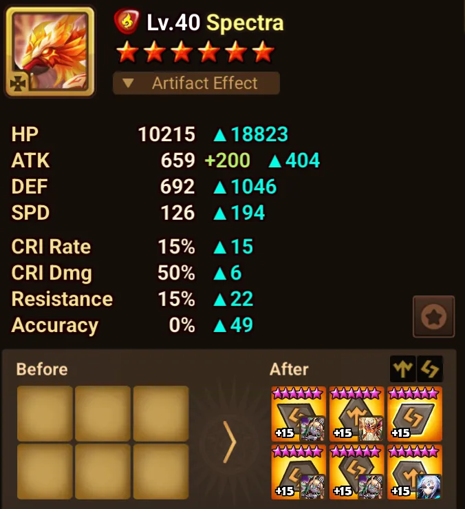 22× LD5 (Light Hwoarang, Asima, Lora, Tian Lang, Beelzebub, Vivachel, Han, Light Aya, Light Ciri, Mortera, Ian, Geldnir, Valantis, Oberon, Wedjat, Isis, Artamiel, Jager, Julianne, Actaeon, N1X, Maya) screenshot 19