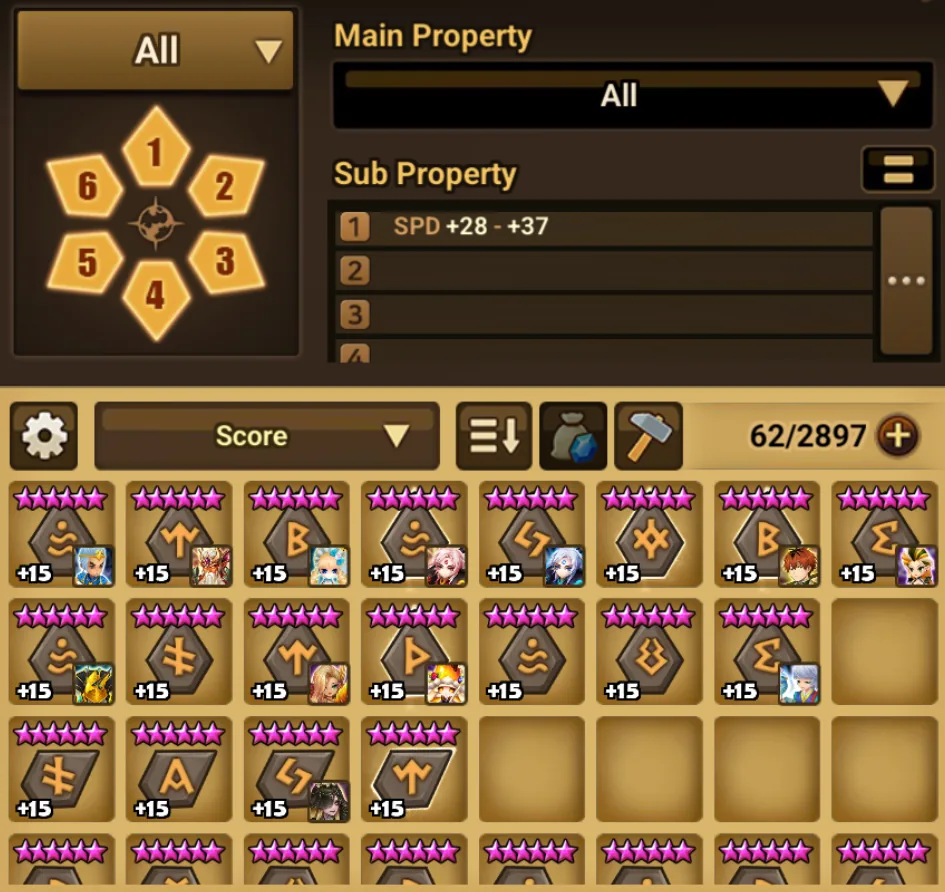 22× LD5 (Light Hwoarang, Asima, Lora, Tian Lang, Beelzebub, Vivachel, Han, Light Aya, Light Ciri, Mortera, Ian, Geldnir, Valantis, Oberon, Wedjat, Isis, Artamiel, Jager, Julianne, Actaeon, N1X, Maya) screenshot 21