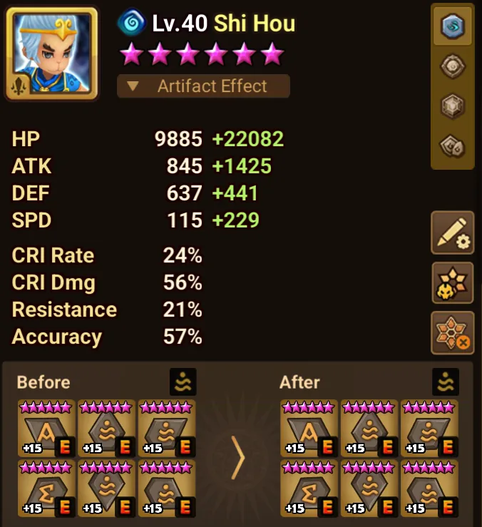 22× LD5 (Light Hwoarang, Asima, Lora, Tian Lang, Beelzebub, Vivachel, Han, Light Aya, Light Ciri, Mortera, Ian, Geldnir, Valantis, Oberon, Wedjat, Isis, Artamiel, Jager, Julianne, Actaeon, N1X, Maya) screenshot 23