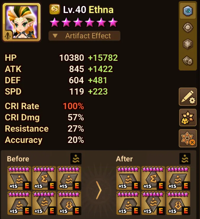 22× LD5 (Light Hwoarang, Asima, Lora, Tian Lang, Beelzebub, Vivachel, Han, Light Aya, Light Ciri, Mortera, Ian, Geldnir, Valantis, Oberon, Wedjat, Isis, Artamiel, Jager, Julianne, Actaeon, N1X, Maya) screenshot 24