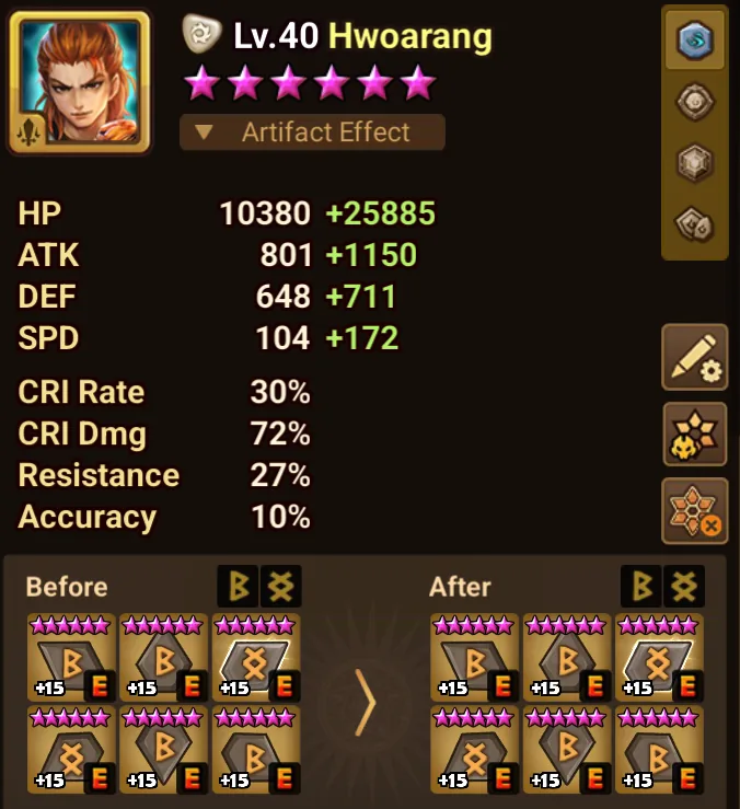 22× LD5 (Light Hwoarang, Asima, Lora, Tian Lang, Beelzebub, Vivachel, Han, Light Aya, Light Ciri, Mortera, Ian, Geldnir, Valantis, Oberon, Wedjat, Isis, Artamiel, Jager, Julianne, Actaeon, N1X, Maya) screenshot 32