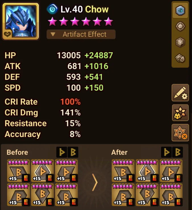 22× LD5 (Light Hwoarang, Asima, Lora, Tian Lang, Beelzebub, Vivachel, Han, Light Aya, Light Ciri, Mortera, Ian, Geldnir, Valantis, Oberon, Wedjat, Isis, Artamiel, Jager, Julianne, Actaeon, N1X, Maya) screenshot 34