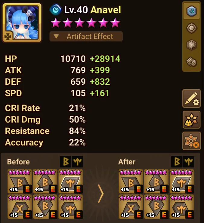 22× LD5 (Light Hwoarang, Asima, Lora, Tian Lang, Beelzebub, Vivachel, Han, Light Aya, Light Ciri, Mortera, Ian, Geldnir, Valantis, Oberon, Wedjat, Isis, Artamiel, Jager, Julianne, Actaeon, N1X, Maya) screenshot 40