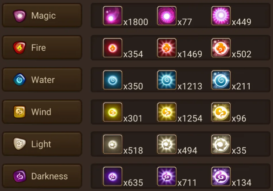22× LD5 (Light Hwoarang, Asima, Lora, Tian Lang, Beelzebub, Vivachel, Han, Light Aya, Light Ciri, Mortera, Ian, Geldnir, Valantis, Oberon, Wedjat, Isis, Artamiel, Jager, Julianne, Actaeon, N1X, Maya) screenshot 47