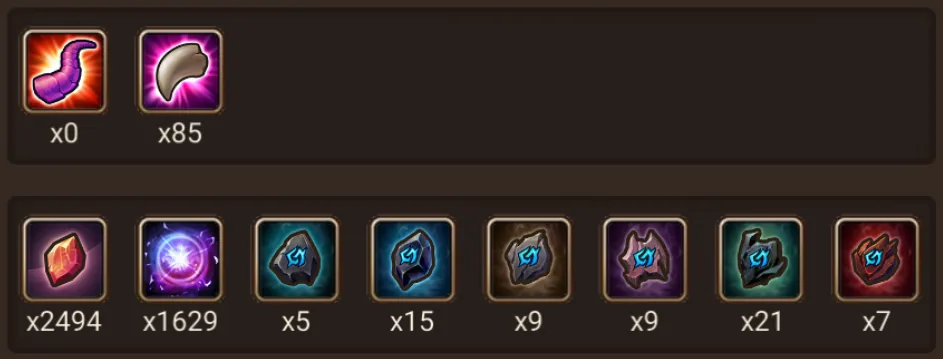 22× LD5 (Light Hwoarang, Asima, Lora, Tian Lang, Beelzebub, Vivachel, Han, Light Aya, Light Ciri, Mortera, Ian, Geldnir, Valantis, Oberon, Wedjat, Isis, Artamiel, Jager, Julianne, Actaeon, N1X, Maya) screenshot 49