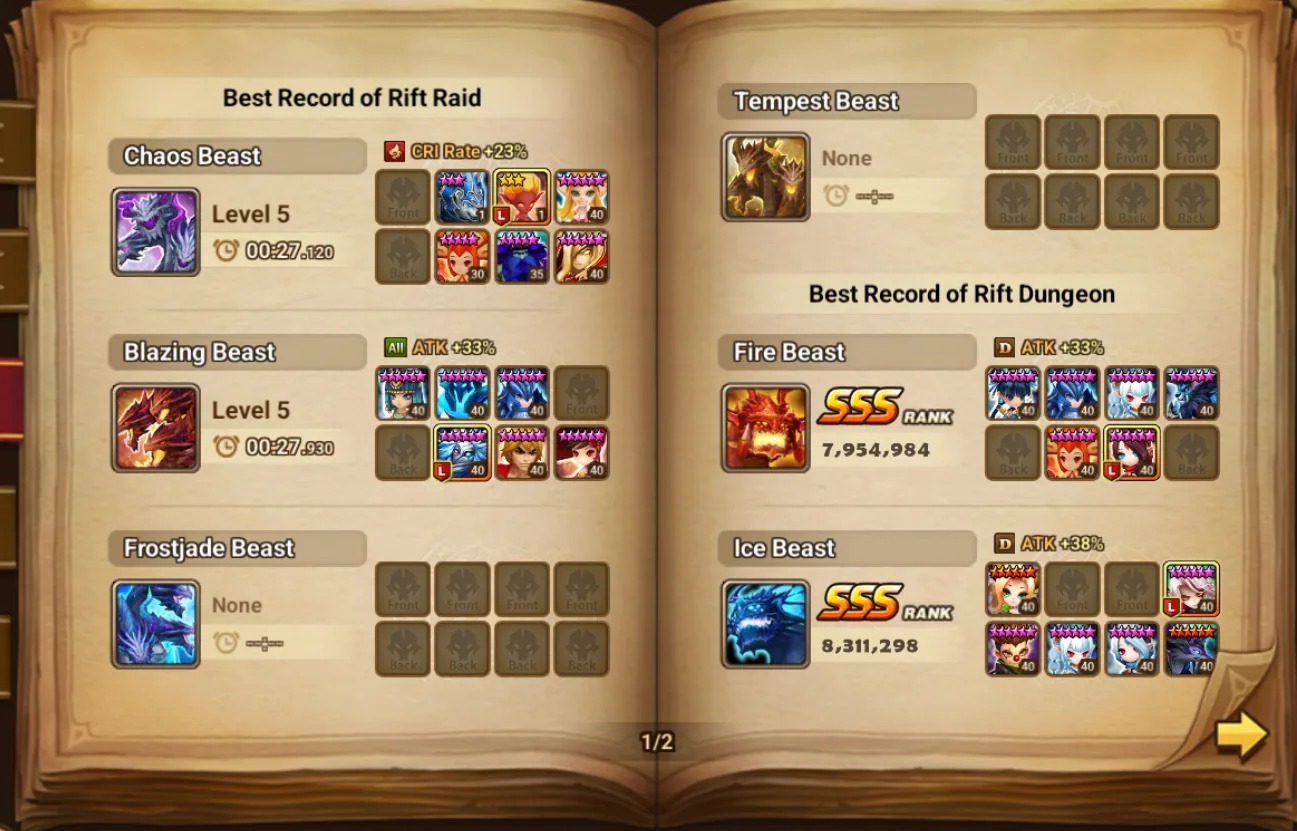 16× LD5 (Asima, Craka, Son Zhang Lao, Giana, Nyx, Tian Lang, Beelzebub, Arella, 51LV3R, Miruel&Graciah, Isis, Artamiel, Dark Nezuko, Dark Rick, Destiny, Xiana) screenshot 15